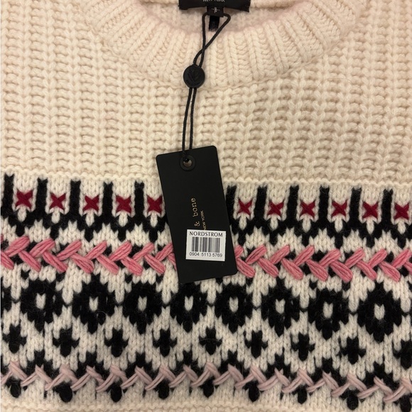 Rag & Bone Cozy Knit Sweater - Cream - Picture 5 of 5